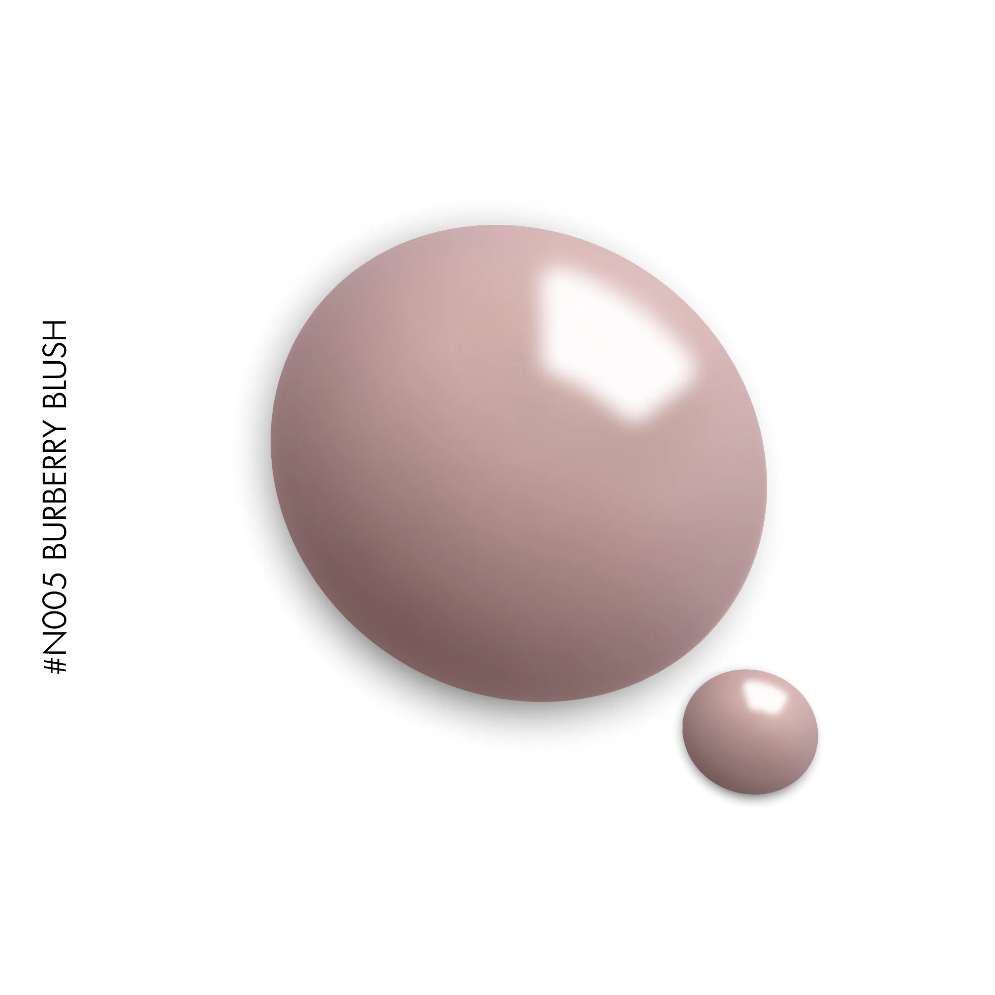 N005 Burberry Blush gel polish